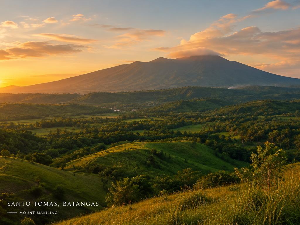 Santo Tomas, Batangas landscape